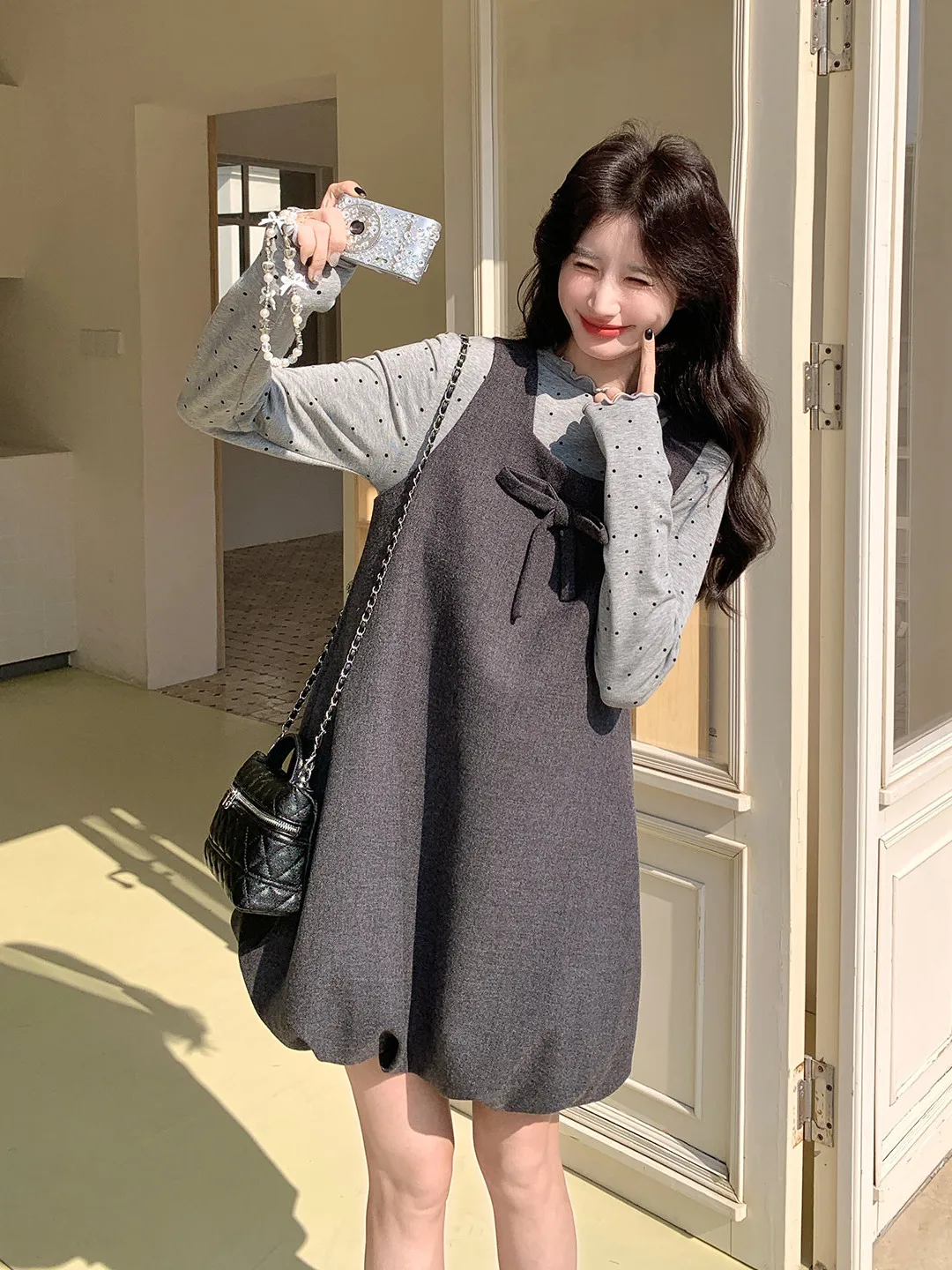 Sweet Polka Dot Ruf…