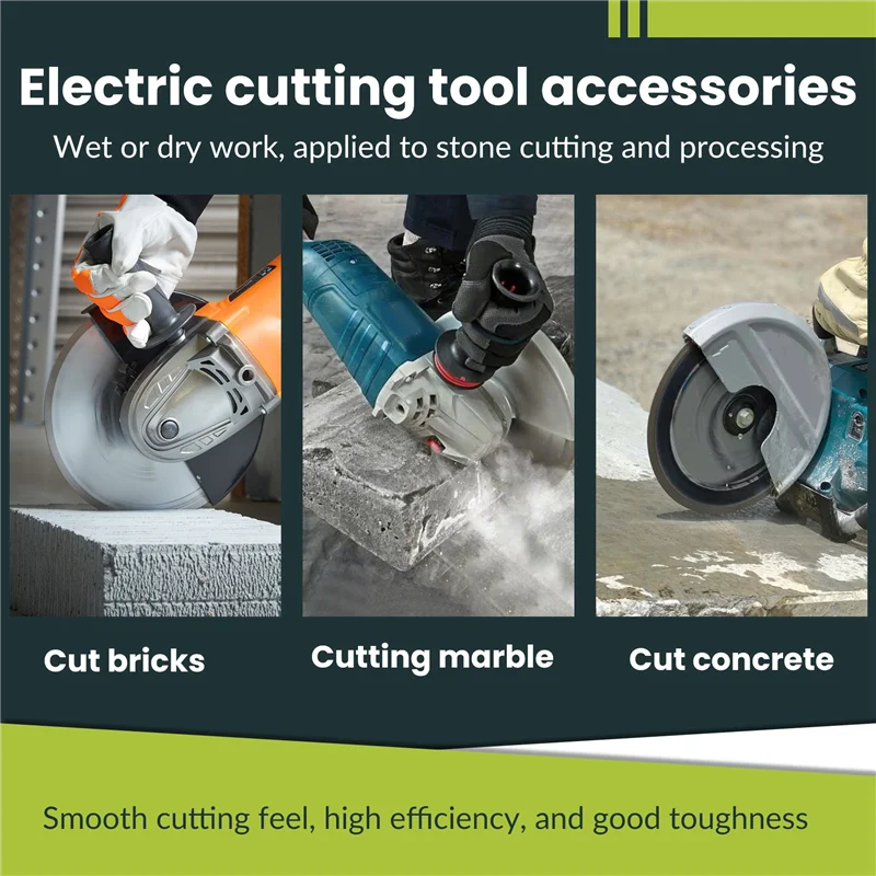 

A76K 125 X 2.8Mm M14 Double-Sided Diamond Saw Blade Grinding Slice Sharp Type With Flange