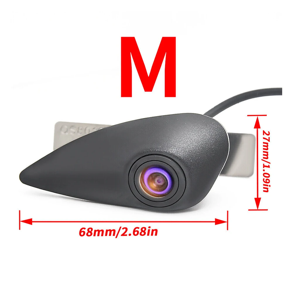 Car Front View Camera for Hyundai Logo with NTSC/PAL Support 520 TV Lines Resolution IP68 Waterproof 12V System