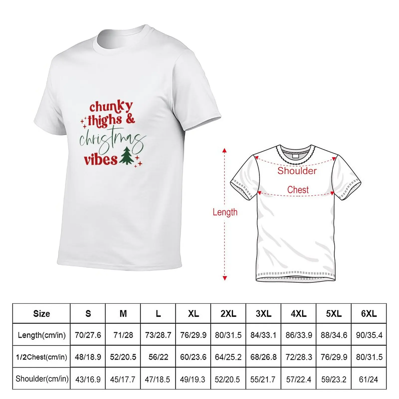 Christmas Red & Green, Chunky Things, Christmas Vibes T-Shirt animal print shirt for boys sweat shirts men t shirt