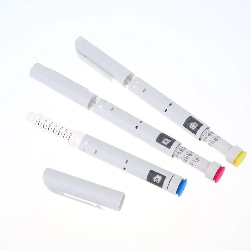 1Pcs Adjustable Lancing Pen Disposable Insulin Syringe Perfect For Home Blood Glucose Testing Diabetic Care