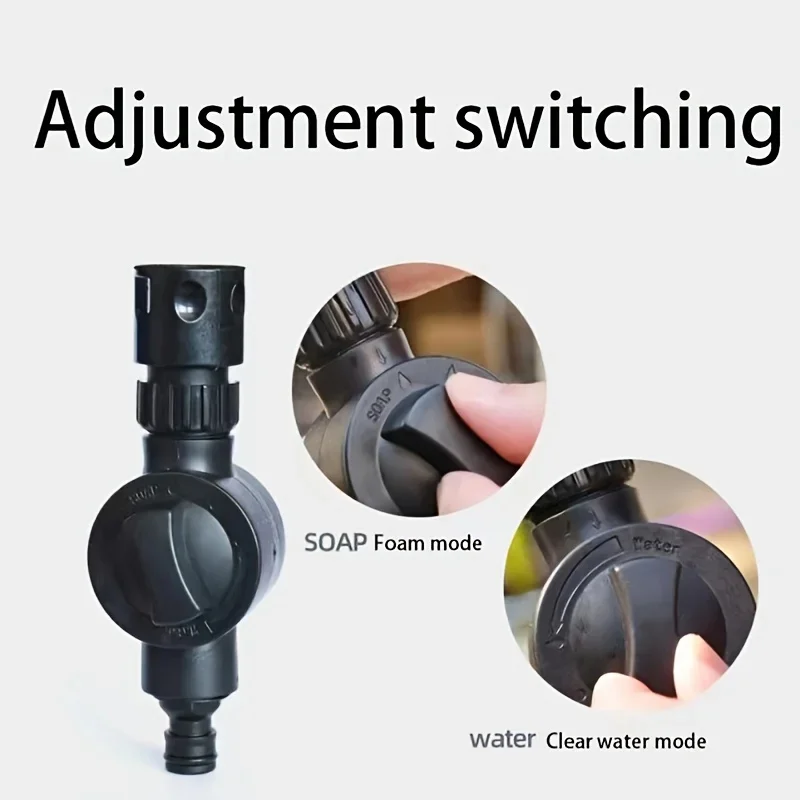 GOUN HOSE Car Washer Foam Generator Washing Snow Foam Spray Bottle Lance Sprinkler High Pressure Water Gun Hose Nozzle Clean Too - view 5