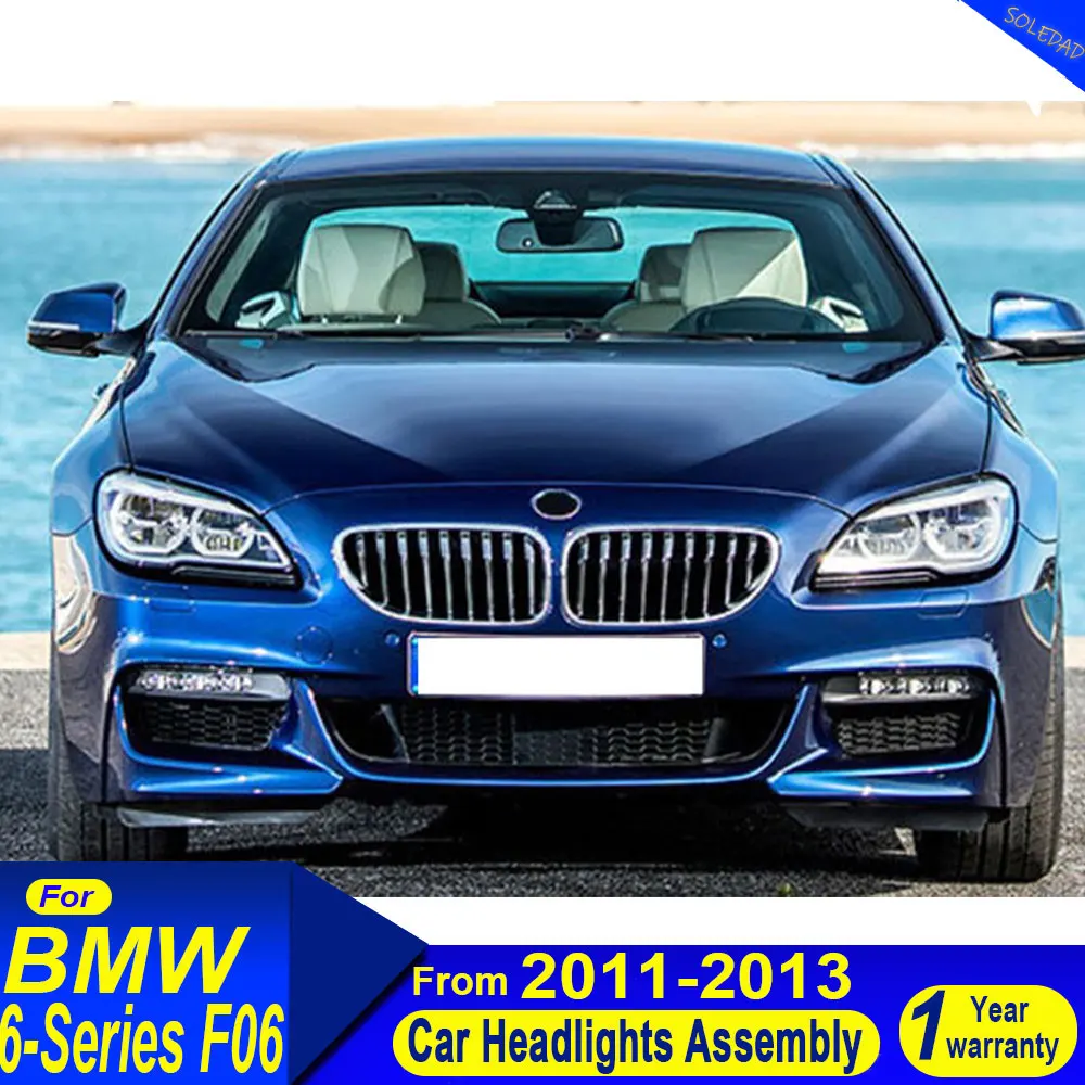 Car headlights for BMW F06 F12 F13 G32 LED Headlight 2011-2013 Headlights 6 Series DRL Turn Signal High Beam Angel Eye Projector