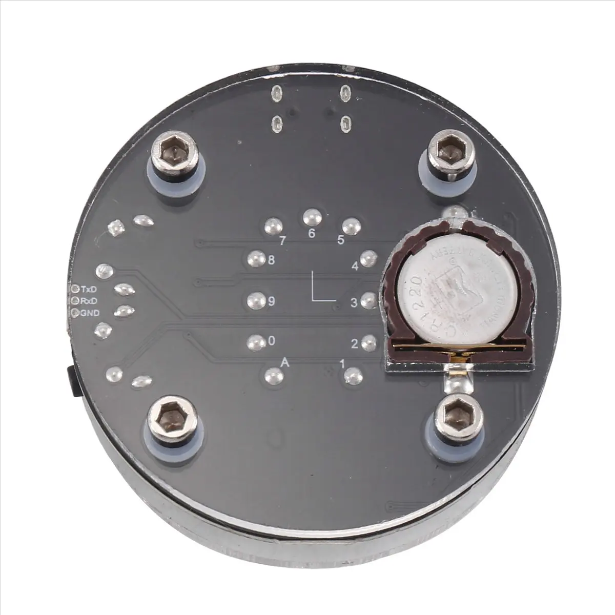 

M85K IN-12 Часы Nixie RGB Аудио Электронные аксессуары DIY Однотрубные светящиеся часы Micro-USB DC5V