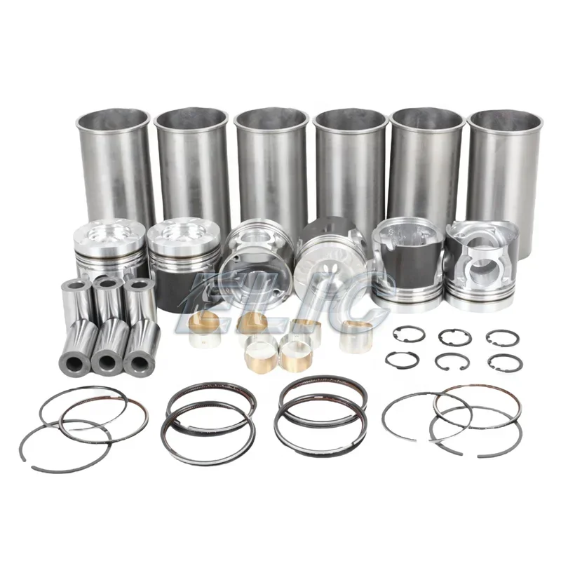 Excavator Dies el Engine Piston Kit Engine Cylinder Liner Kit Rebuild Overhaul Kits For Yanmar Mitsu bishi V olvo H yundai