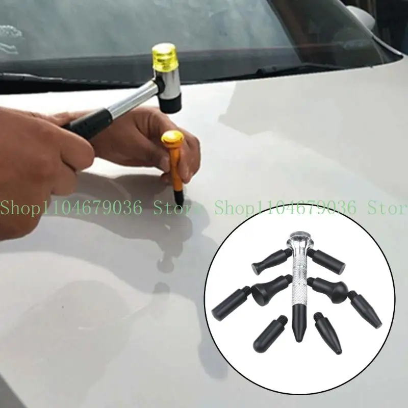 652F Professional Tap Down Pen with Interchangeable Head Tip Dent Repair Leveling Pen