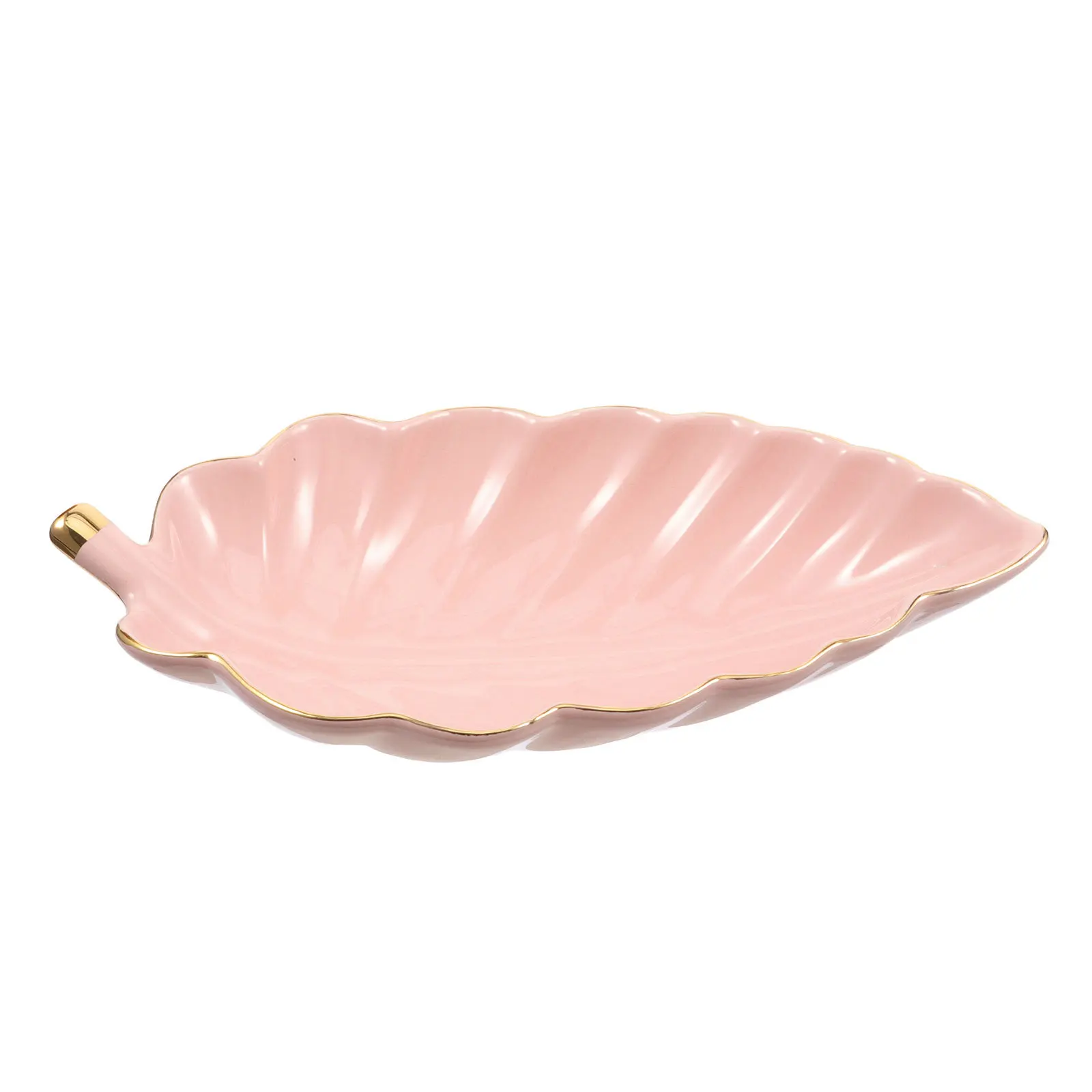 

Керамическая тарелка для хранения ювелирных изделий с золотым краем, декоративный поднос для колец, серег, браслетов, уникальный аксессуар для дома