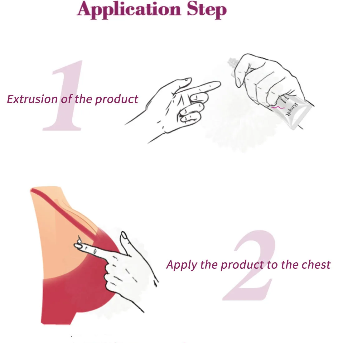 Crema para agrandar el pecho, herramienta de masaje, masajeador