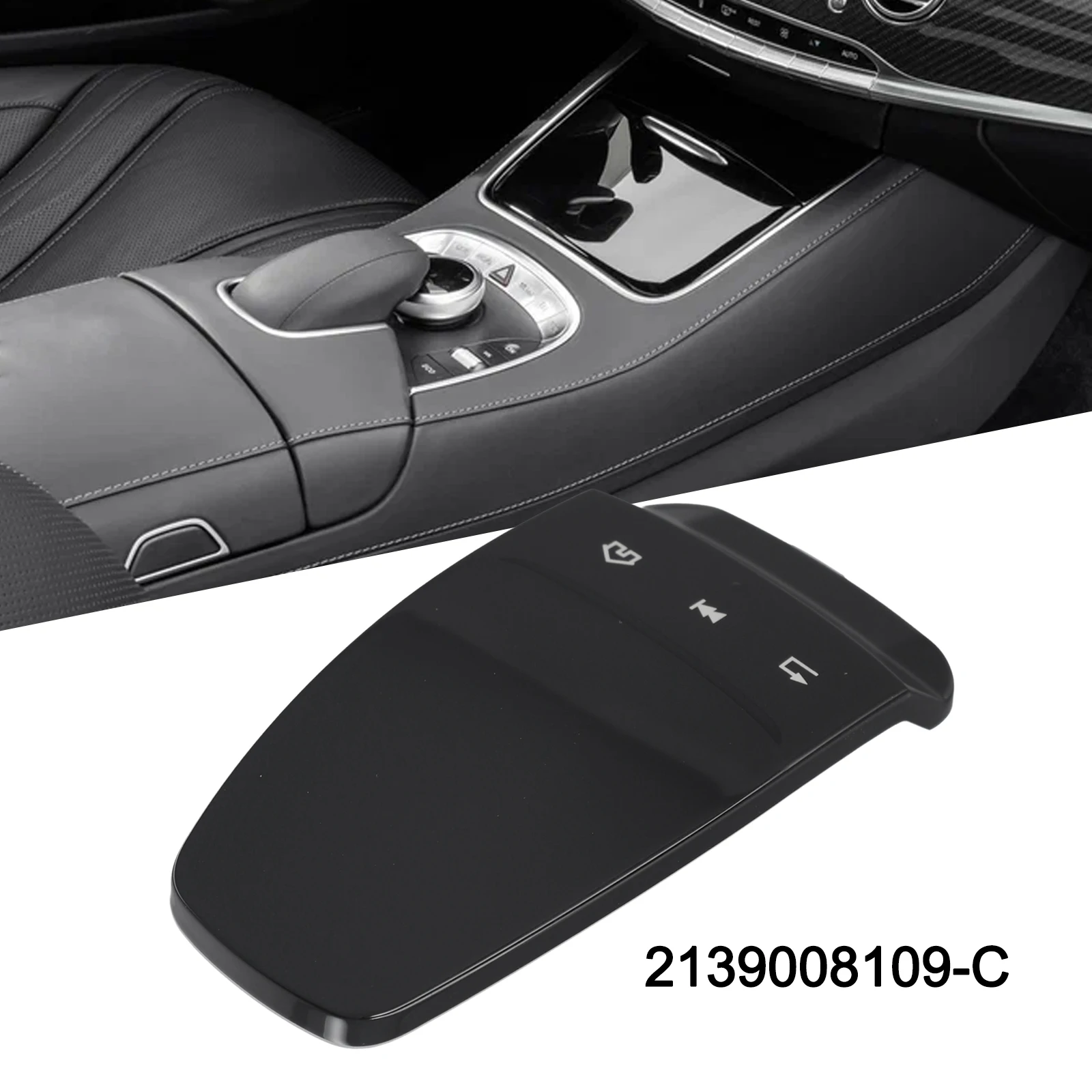 وحدة تحكم S Class W222 لوحة اللمس سهلة التركيب تجربة مستخدم محسنة كما هو موضح في الشكل لـ W213