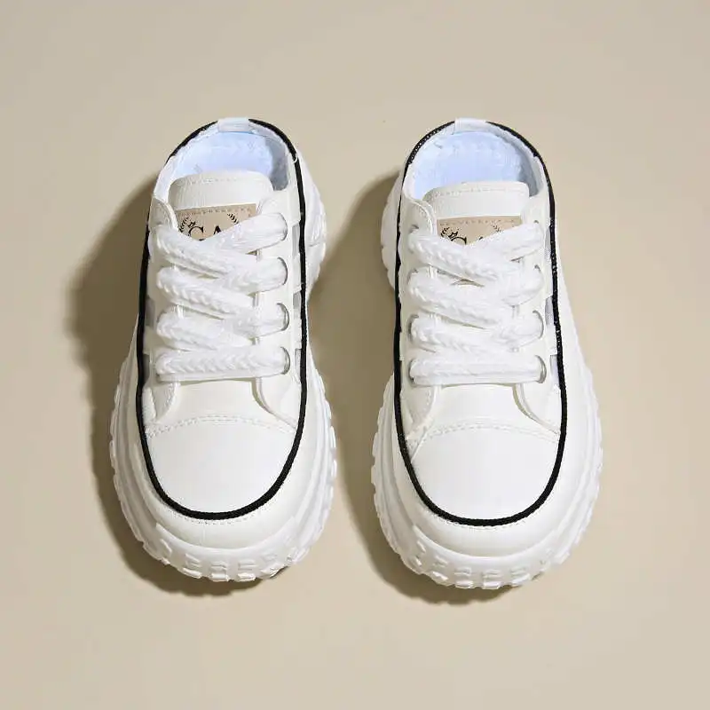 Ankle PU Leather Sneakers Women Luxury Brand Golf Summer Women Boots Design Shoes Sport Loafer'lar Tnis Wholesale New Style