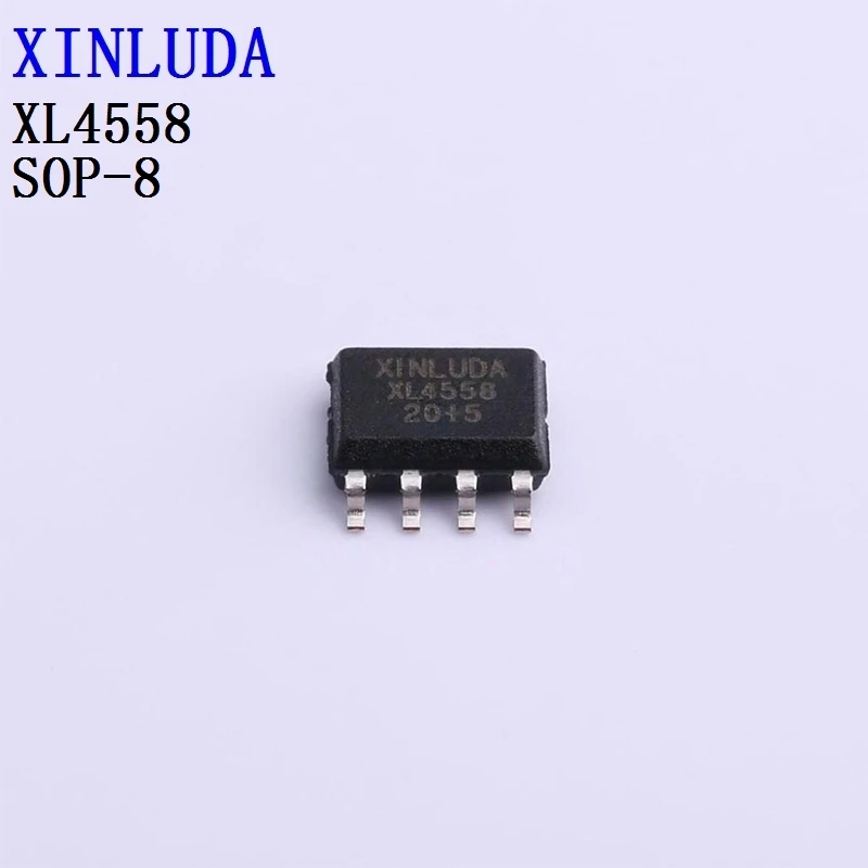 10PCS XL358-KR XL386 XL386-MS XL393 XL4558 XINLUDA Operational Amplifier