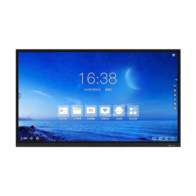 

55/75/85 inch electronic whiteboard multimedia teaching touch, smart blackboard display