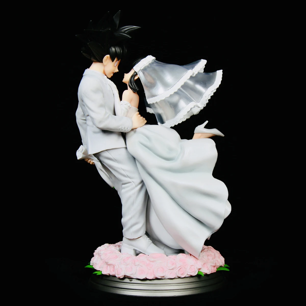 33cm Dragon Ball Z Chi-Chi Son Goku Weddding Ver Anime Figures Statue Game Kid Toy Action Figure Collection Model Birthday Gift