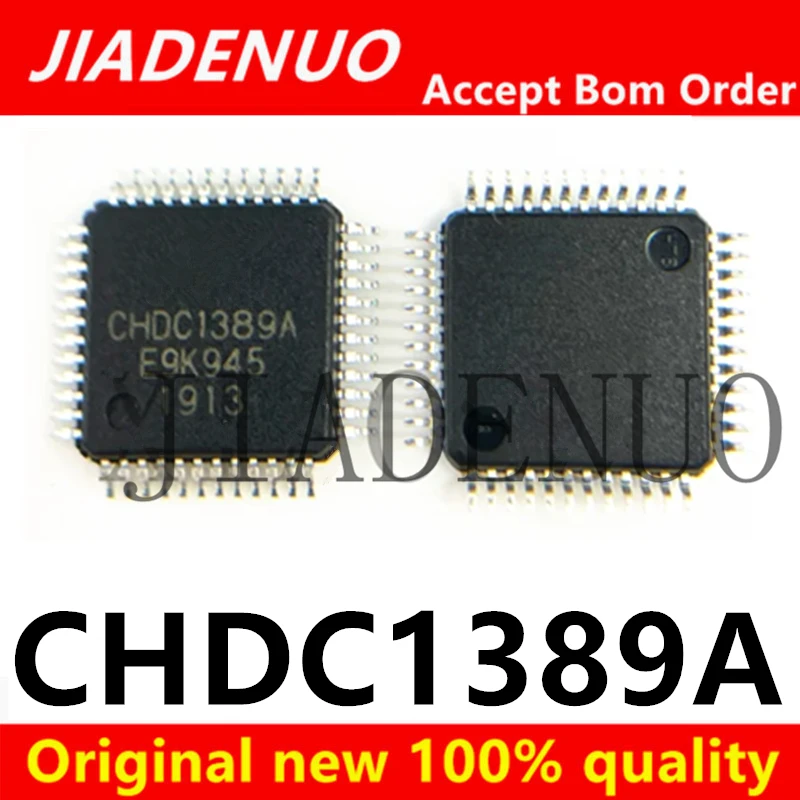 (1-2pcs) 100% New CHDC1389A A3 LQFP48 MP4 Gerontovideo Player Bluetooth Master Chipset