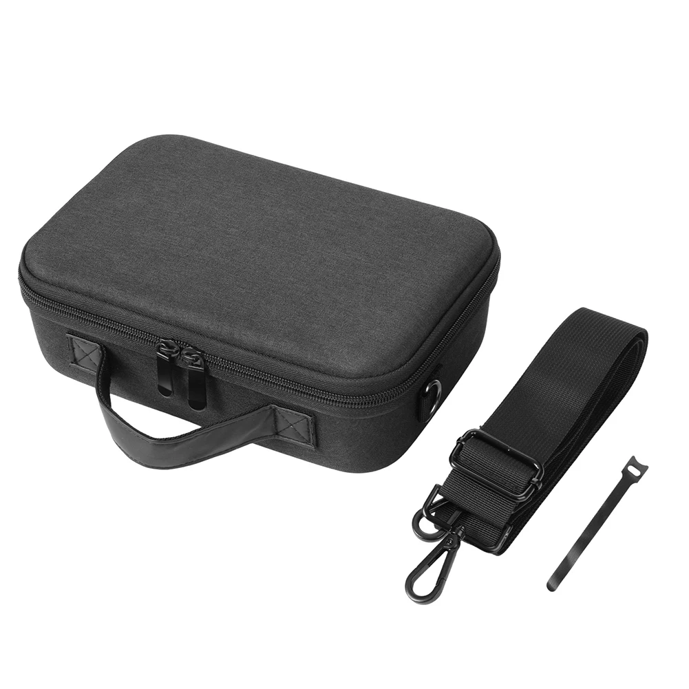 Storage Bag for Mac Mini with EVA Cushion and Adjustable Shoulder Strap Three Card Slots for Device Protection