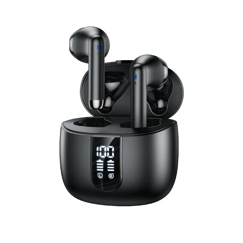 Bluetooth 5.3 Wireless Headphone Hd Power Display in-Ear Earbuds With Microphone Noise Reduction TWS Stereo Earphones