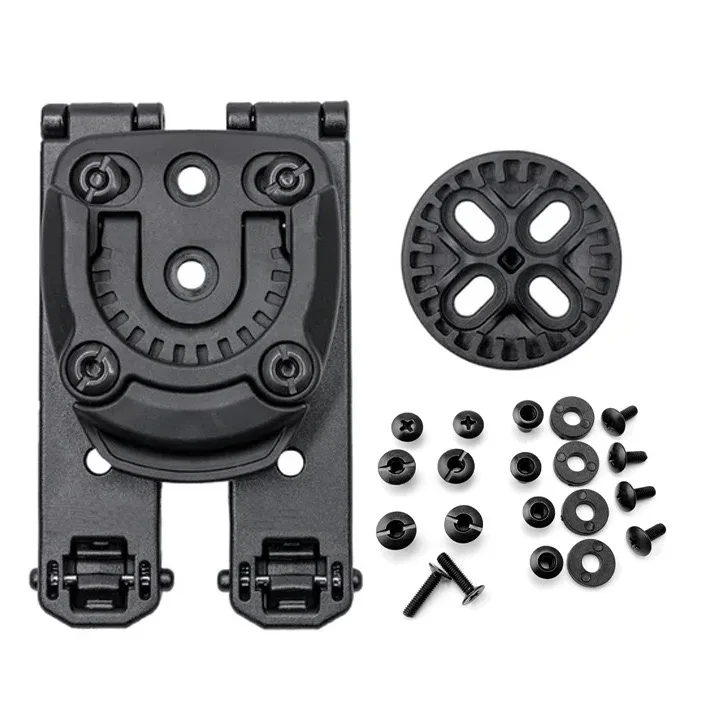 CLUSGO Jagd CNC Custom Tactical für Tek-Mount MINI Quick Connect Montagesystem für Messerscheide Holster Clip Ausrüstung Tek-Lok 3