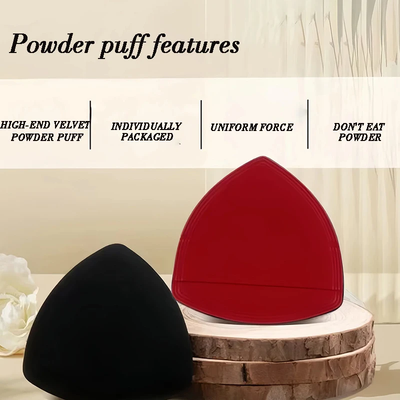 Puder do twarzy Red Shield Milk Skin Powder Puff 4T, pogrubiony, wysokiej jakości puder kosmetyczny RUBYCELL do stosowania na sucho i na mokro, z pudełkiem.