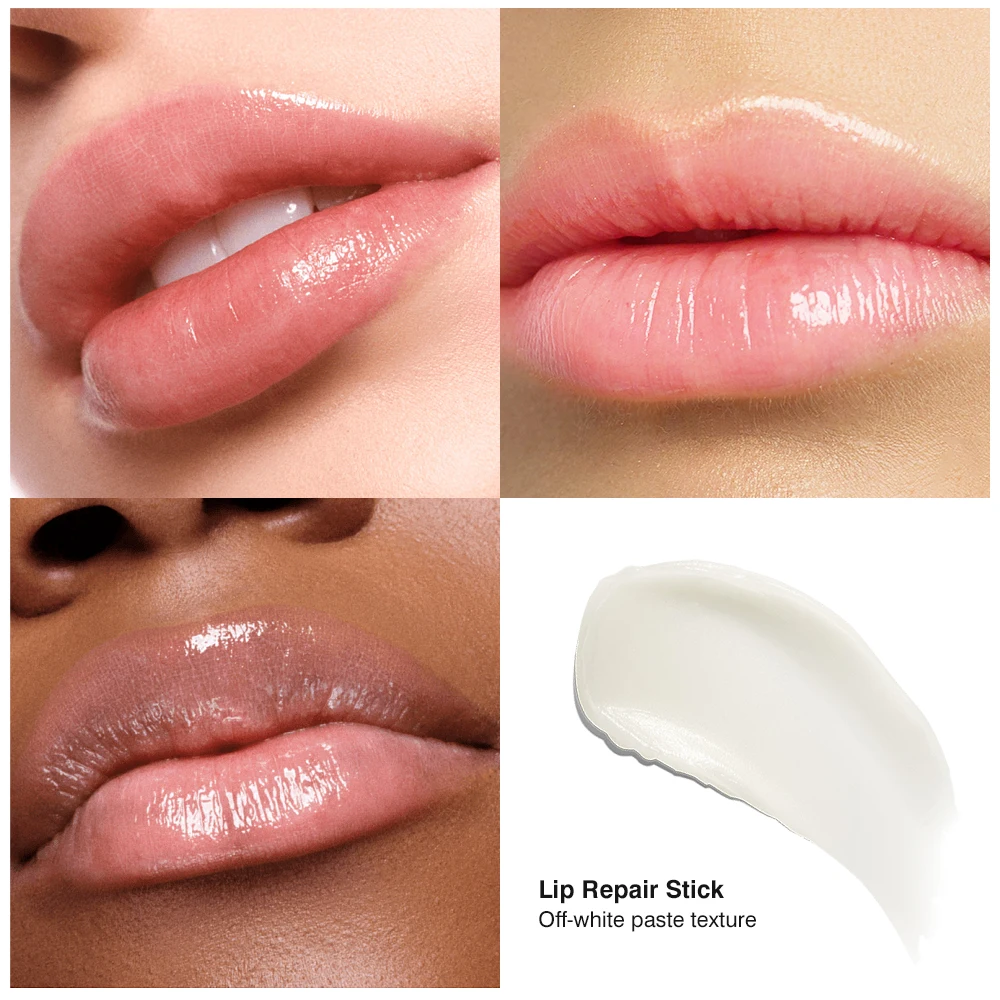 Lakerain Balsam do ust przeciw pękaniu Naturalny, długotrwały, głęboko nawilżający szminka wygładzająca linie ust, nawilżająca pielęgnacja ust 4,8g 2 szt.