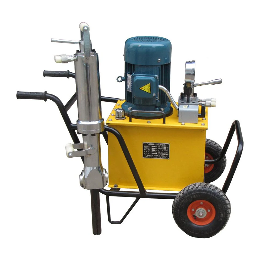 Large Size 45Mm Rock Splitter Machine Diesel Rock Splitter Hydraulic Excavator
