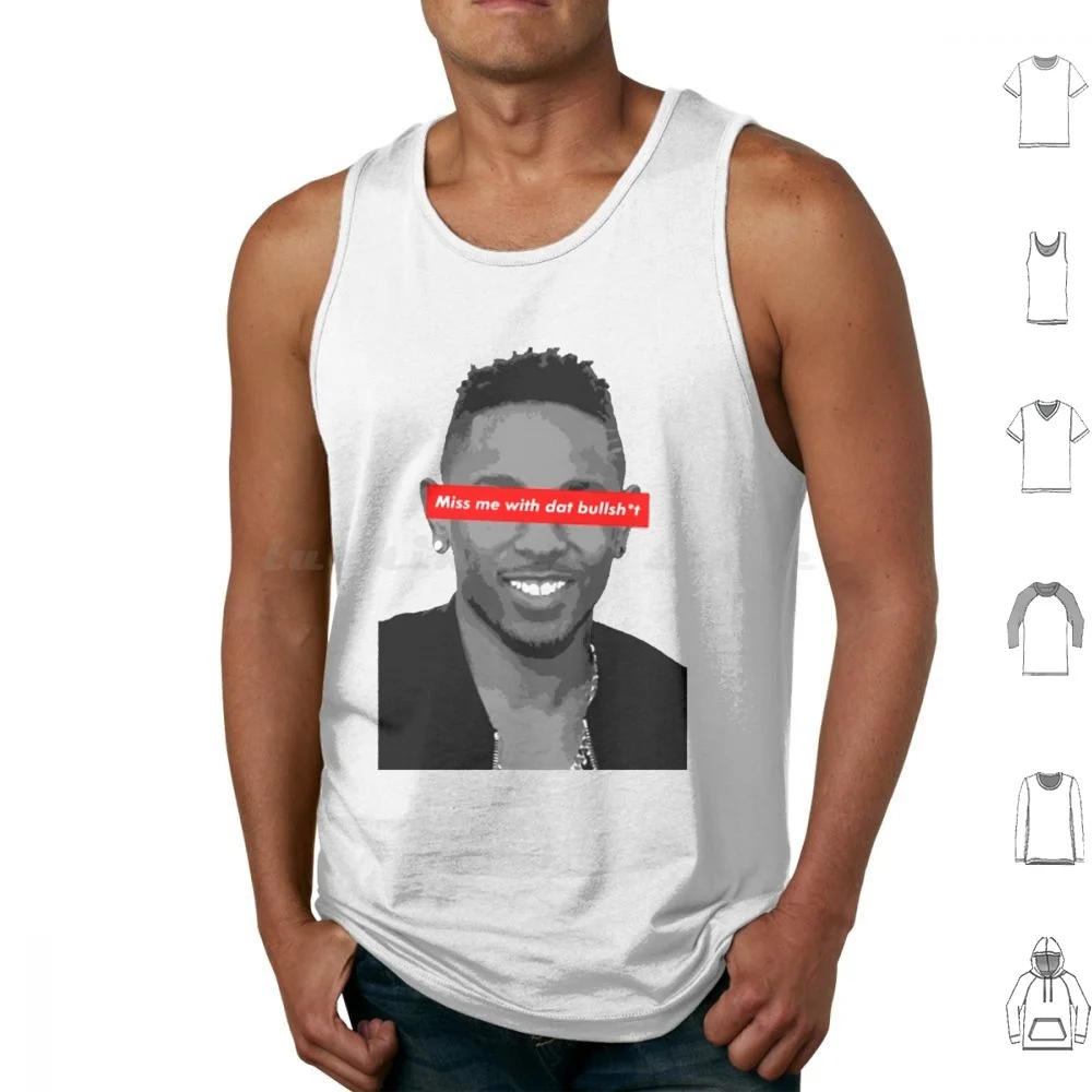

Kendrick Lamar Music Tank Tops Print Cotton Kendrick Lamar Rap Kendrick Hip Hop Lamar Music Damn Rapper Humble Tde Drake