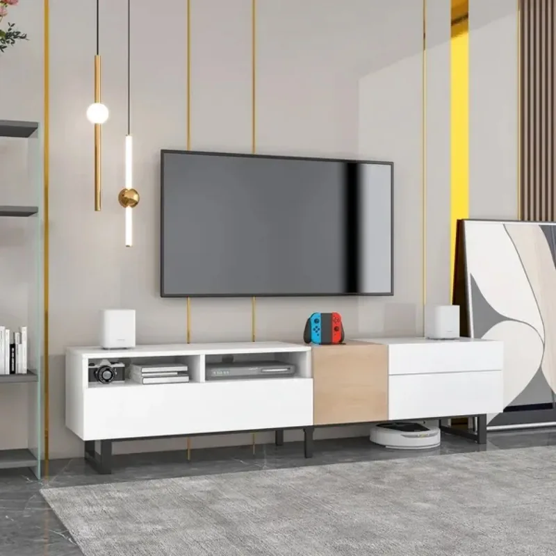 Mueble خزائن التلفزيون لغرفة المعيشة الأرائك الأثاث الفاخر التخليص أثاث المنزل عرض شحن مجاني خزانة التلفزيون الصدر #4