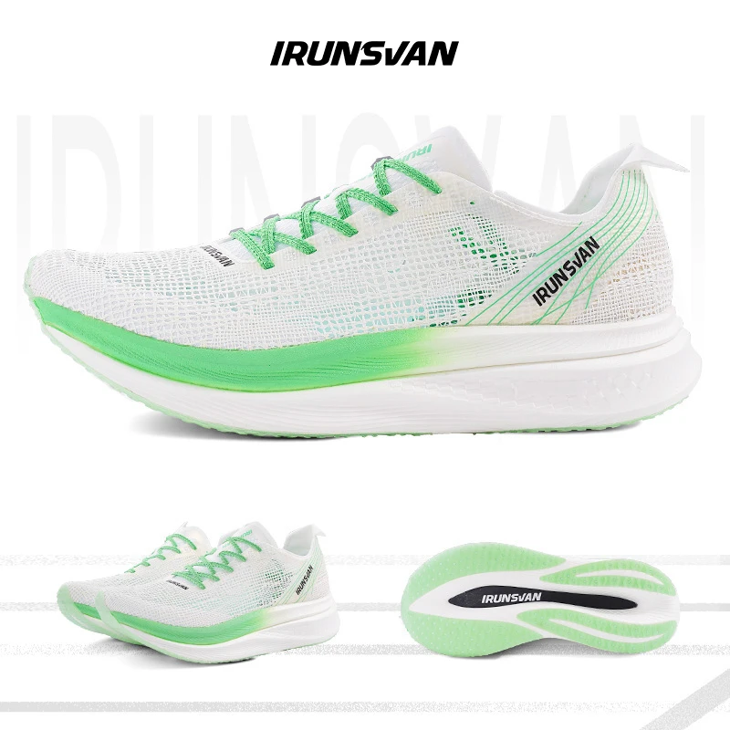 IRUNSVAN HEAT 3.0 Herren Leichte Laufschuhe Atmungsaktive Mesh-Sneaker Stoßdämpfend Rutschfest Weiche Sohle Vielseitig für Fitness – Detail 28