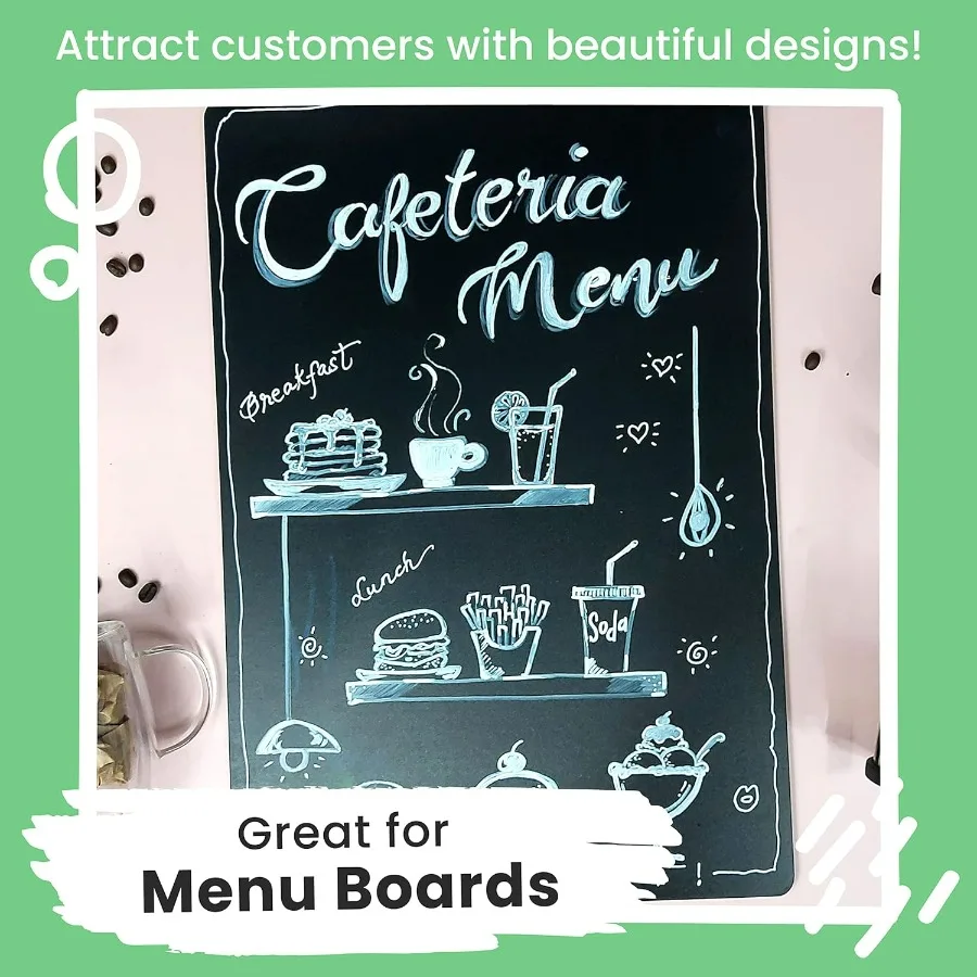 Белые меловые маркеры, белые сухие стираемые жидкие меловые ручки для классной доски, окна, бистро, автомобильные стеклянные доски, знаки, различные пакеты