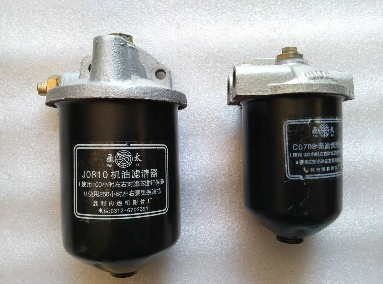 

Fuel and oil filter assembly for Taishan tractor with engine 295T / 2100T / 295TA / 2100TA