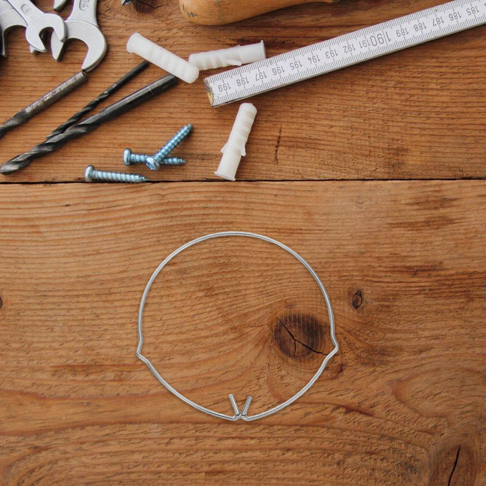 

4Pcs Lamp Retaining Spring Clips Durable Manganese Steel Easy Install Downlight Fixing Rings Spotlight Holder Accessories