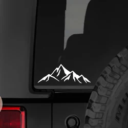 Mountain Range Car Stickers Adventure Climbing Explore Windowshield Bumper Decals Vinyl Accessories Decoration