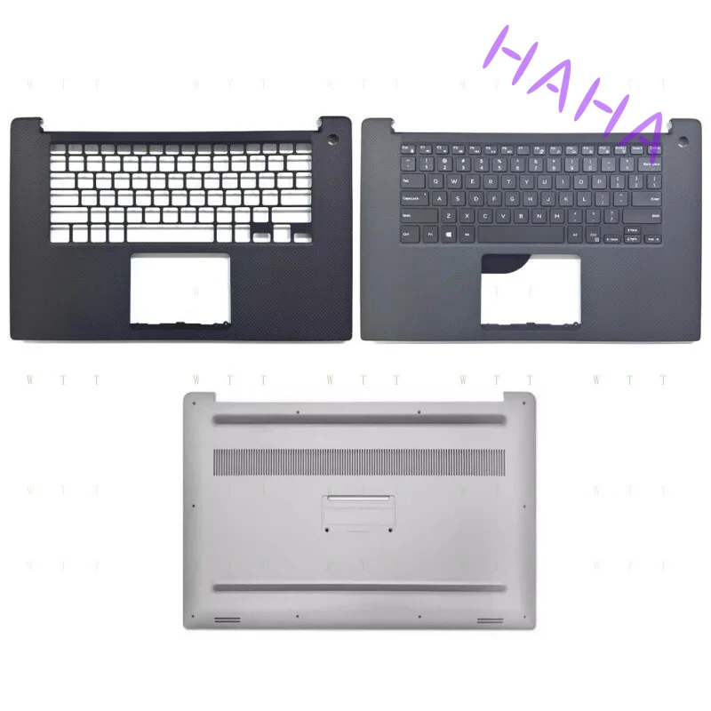 H+ For Dell XPS15 9570 7590 Precision 5530 5540 Upper Palmrest Case/Bottom Case