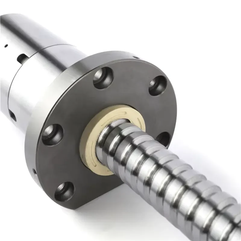 High Rigidity Ball Screw C5/C3 Ground Ball Screw with Nut for CNC Machine Diameter 12-50mm DFDCR3212/3216