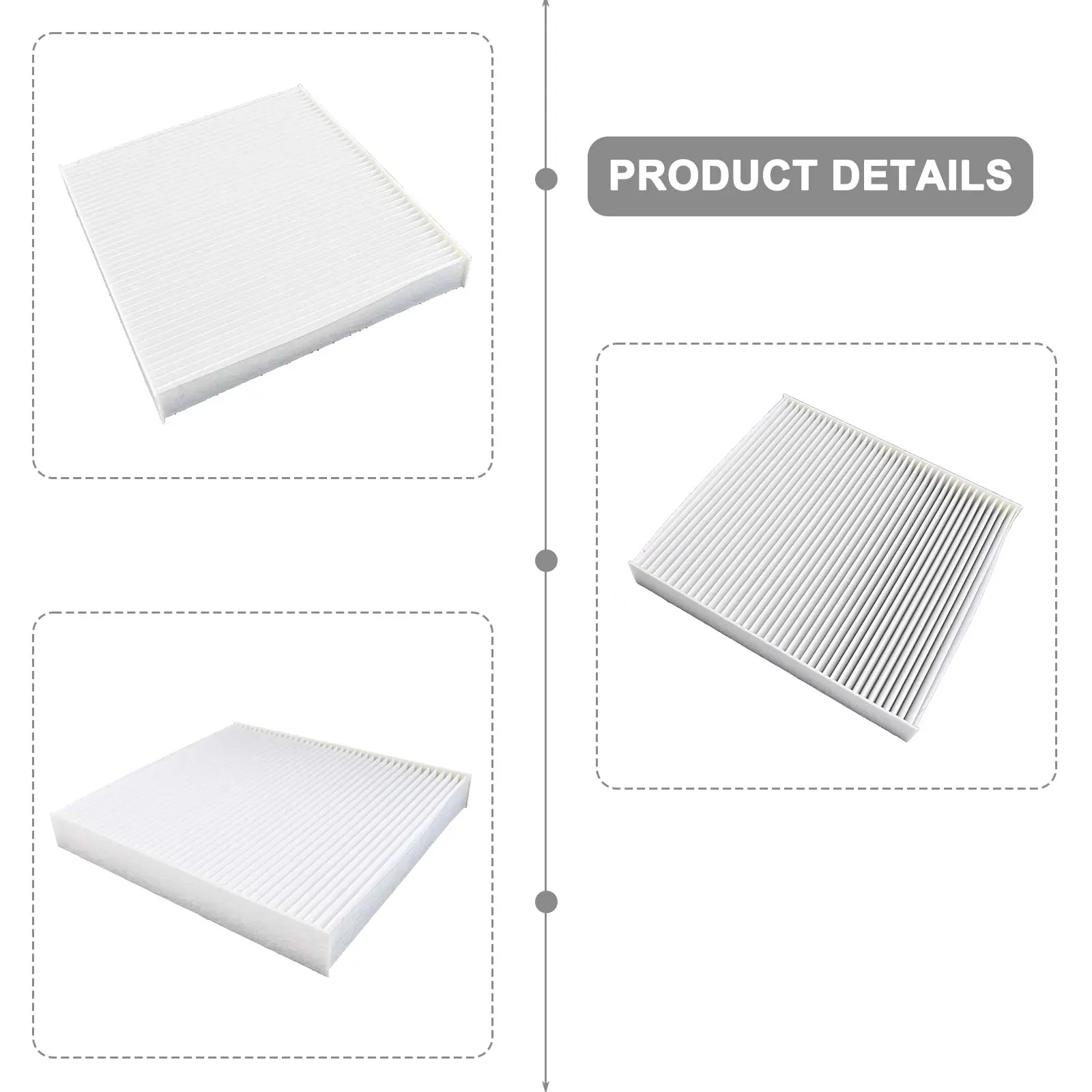 For Air Quality Improvement As Shown In The Picture Cabin Air Filter Replacement Air Filter For Vehicle Fitment