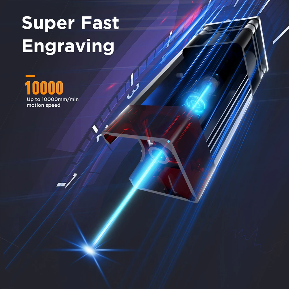 ACMER P1 S Pro 5.5W Laser Engraving Machine For Acrylic Wood Glass