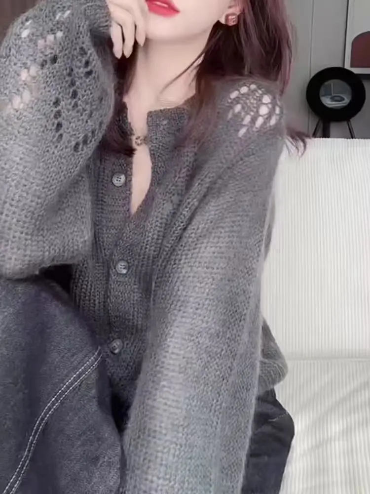 Thumbnail 3 - #75 Latest Long Knit Cardigans Offers