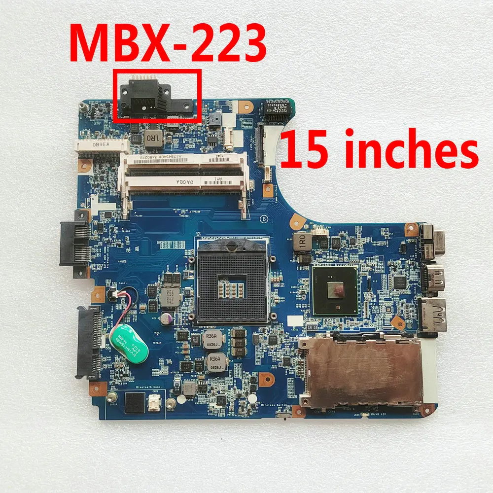

MBX-223 M971 A1794340A для SONY Vaio VPCEB 15,6-дюймовая материнская плата для ноутбука HM55 Intel HD GMA Ddr3