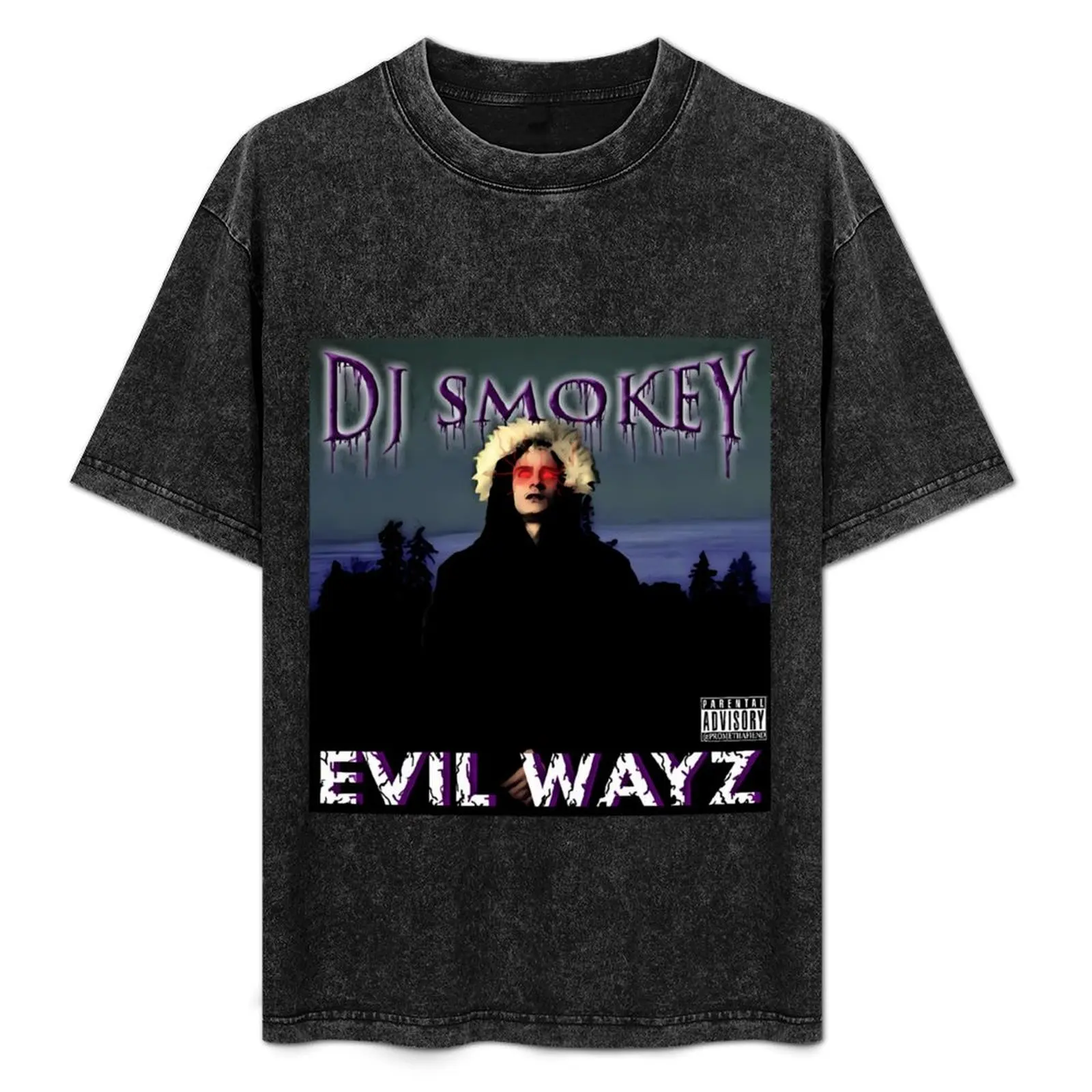 DJ SMOKEY evil wayz T-Shirt cheap stuff tops korean fashion Men's cotton t-shirt