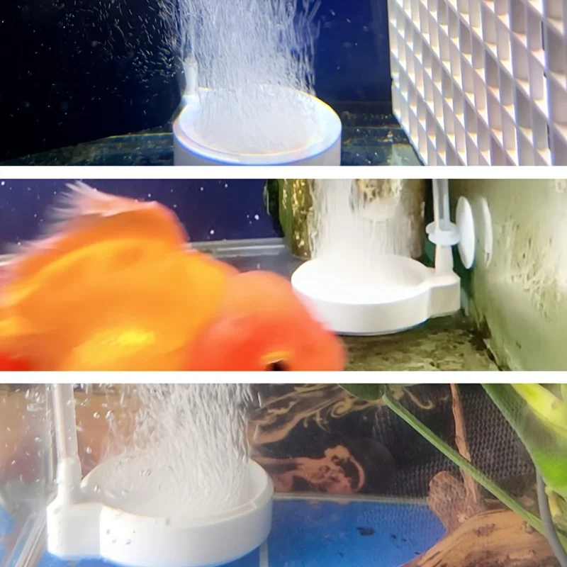Akwarium akwariowe zwiększające bańkę powietrzną kamień napowietrzający tlen pompa stawowa hydroponiczne akcesoria tlenowe artykuły dla ryb — zdjęcie 4