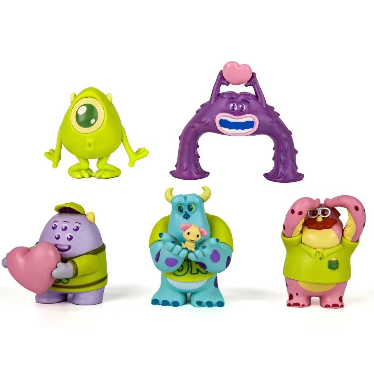 Monsters University Figures James P. Sullivan Mike Wazowski Halloween Decoration Don Carlton Pvc Model Xmas Gift for Kid