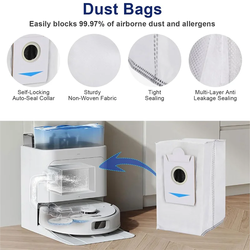 

ALIM-Accessories For ECOVACS DEEBOT T30S/ T30S COMBO Robot Vacuum Replacement Parts