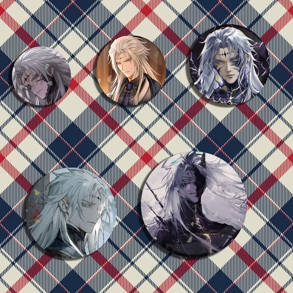 

Open world Game Wuthering Waves Calcharo Badge Stage Brooches Clothes Handmade Round Enamel Pins for Jewelry Gift Bag Accessory