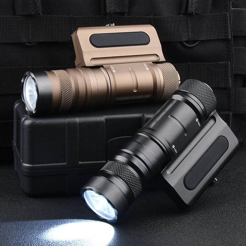 Tactical Flashlight 1500lumens Powerful Optimized Weapon Light Cloud OWL Tactical Flashlight for20mm Rail Hunting Gun Rifle ﻿