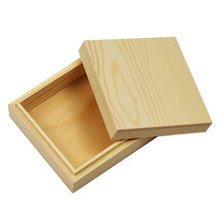 Wooden Box for Jewelries Small Sundries Storage Box Anti Deform Space Saving