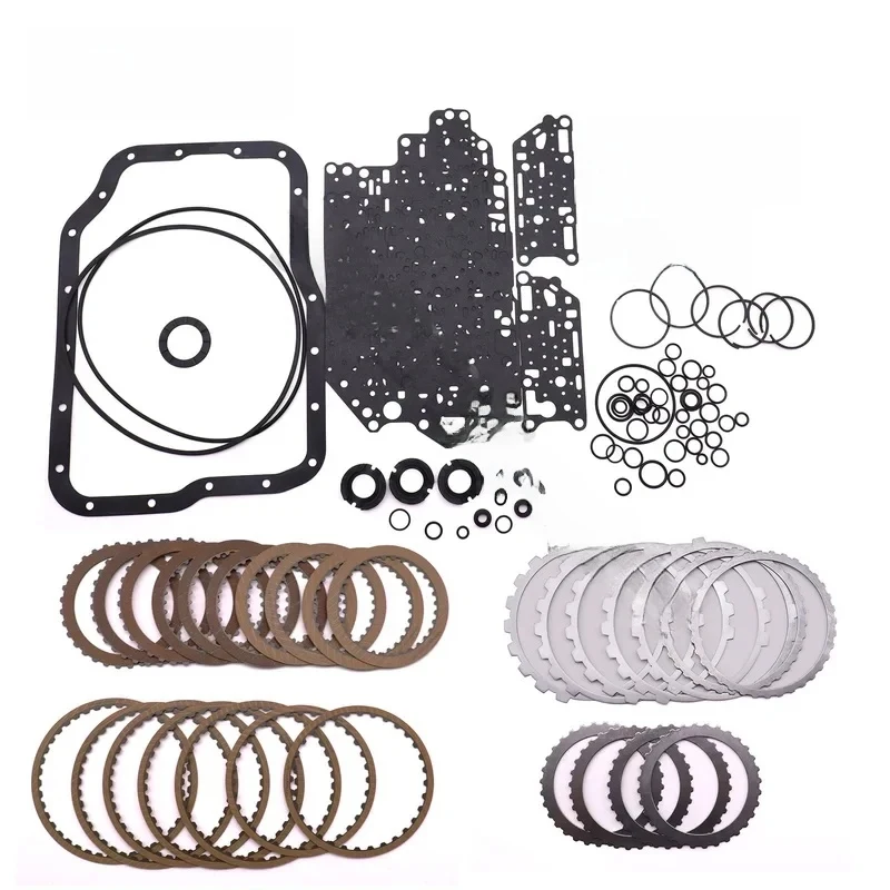 

4F27E Transmission Master Rebuild Kit with Friction & Steel Kit Oil Seals Rubber Seals For Ford Focus 2000-08
