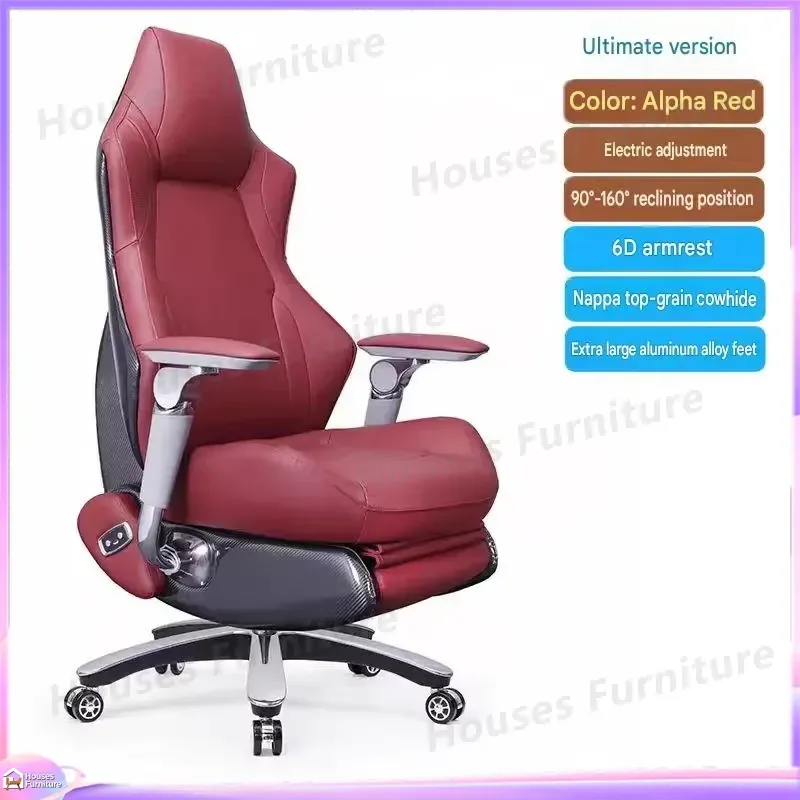 Ergonomic Gaming Chair with Massage Recliner Breathable Mesh High Back Computer Office Chair Adjustable Lumbar Support for