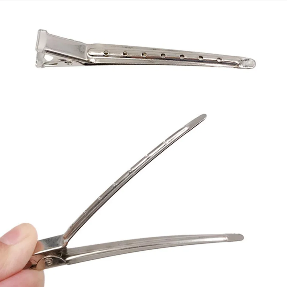 

12 шт., парикмахерские зажимы, набор зажимов «утконос», легкие прочные зажимы для укладки волос, зажим для перегородки, расческа для домашней парикмахерской