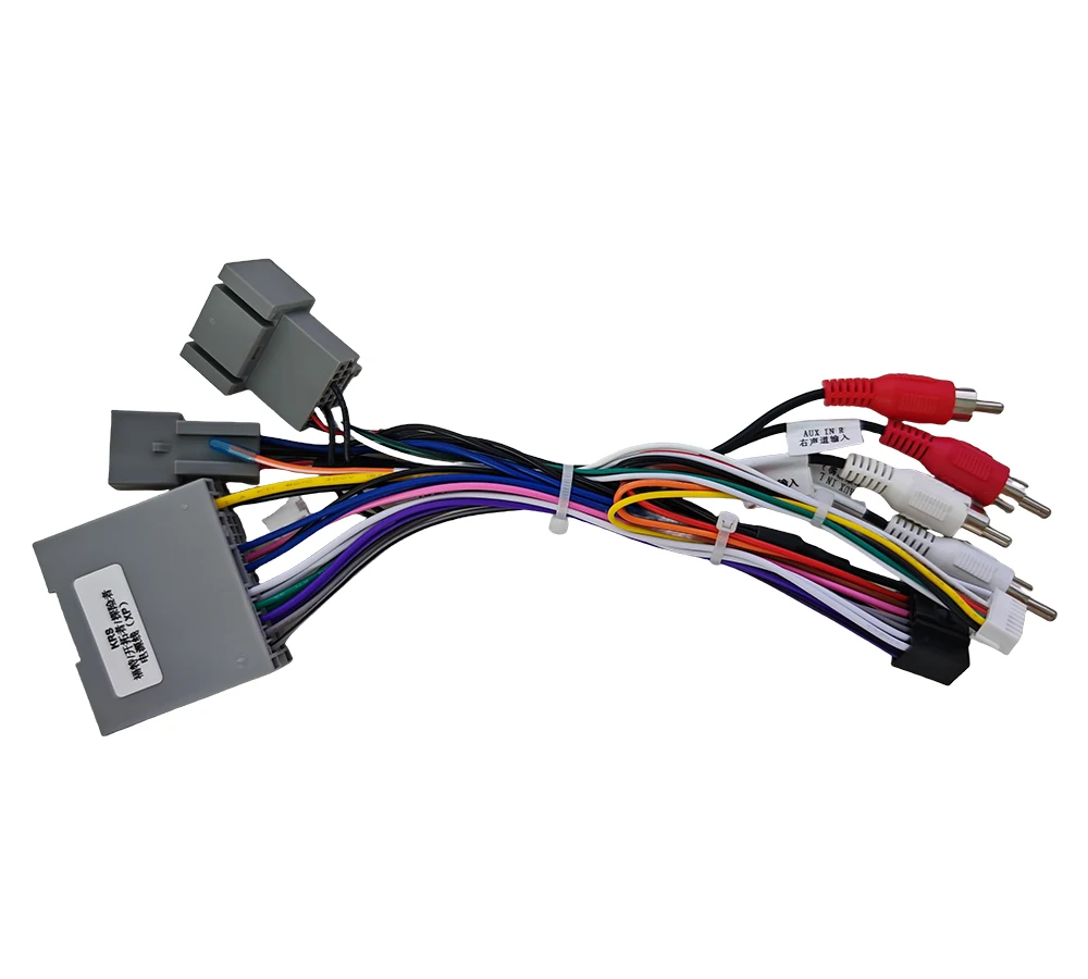 Car Wiring Harness Adapter Canbus Box Android Power Cable For Ford Explorer Escape Edge Expedition Mustang F150 F-150 RP5-FD-002