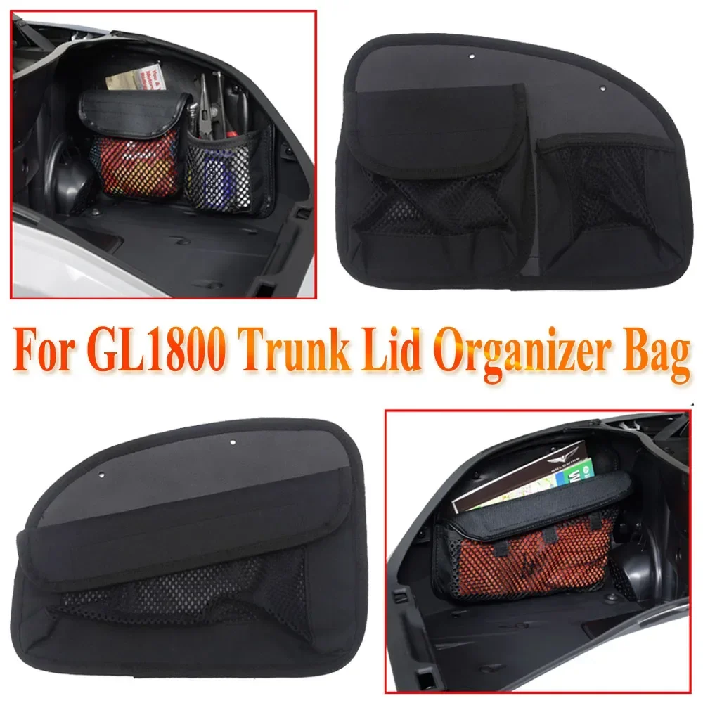 For HONDA GOLD WING GL 1800 Goldwing GL1800 2018 2019 2020 2021 Motorcycle Trunk Lid Organizer Bag Tool Bags Rear Tail Bag Case