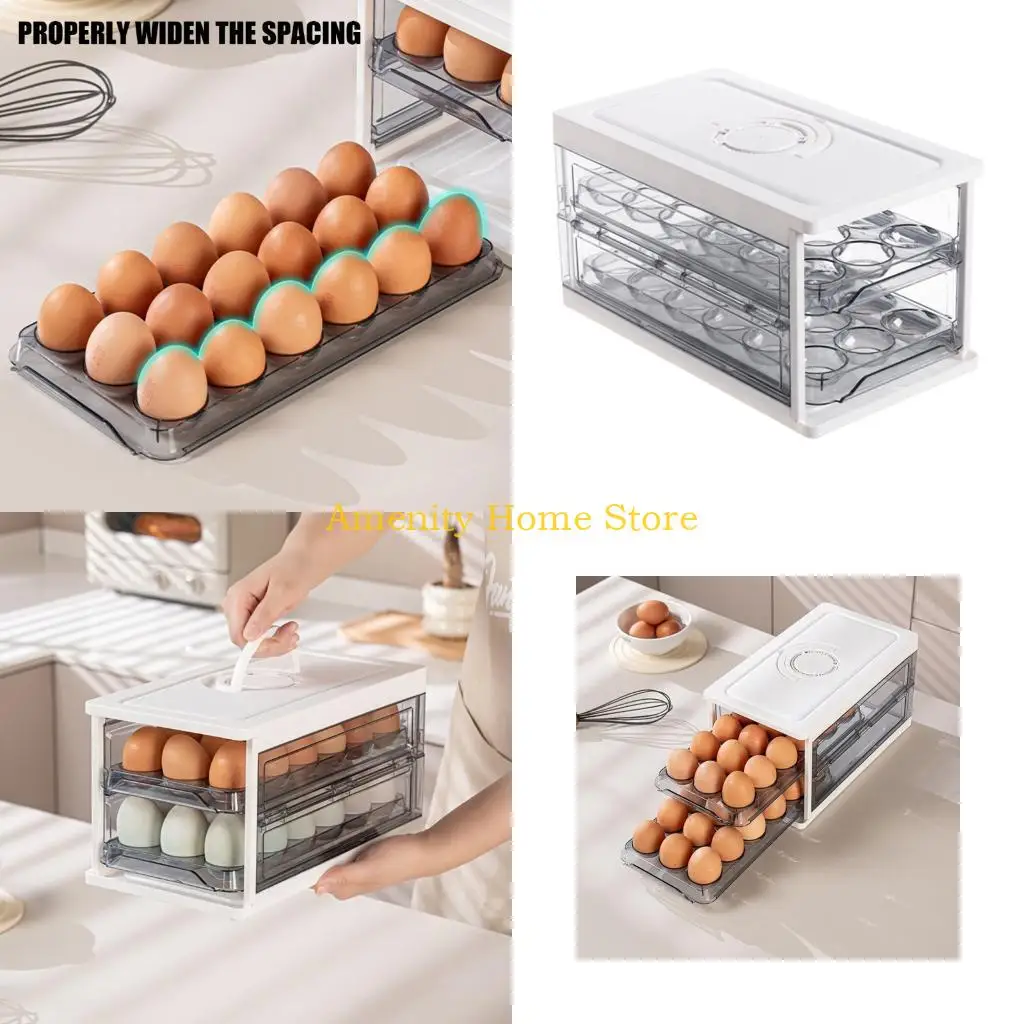 f26c-eggs-holder-2-layer-foldable-plastic-eggs-container-with-lid-and-handle-clear-eggs-tray-for-kitchen-pantries-storage